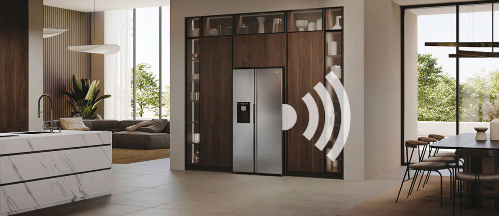 LODÓWKA HAIER HSW79F18CIMM aplikacja zdalne sterowanie smartfon telefon wifi