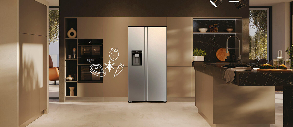 LODÓWKA HAIER HSW79F18CIMM tryb wakacyjny niskie rachunki bezpieczna żywność szybkie mrożenie chłodzenie