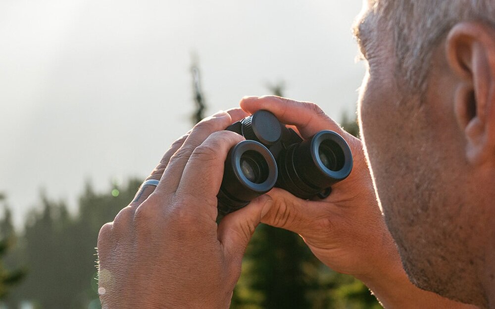 Lornetka NIKON Stabilized Centralne pokrętło ostrości regulowanie