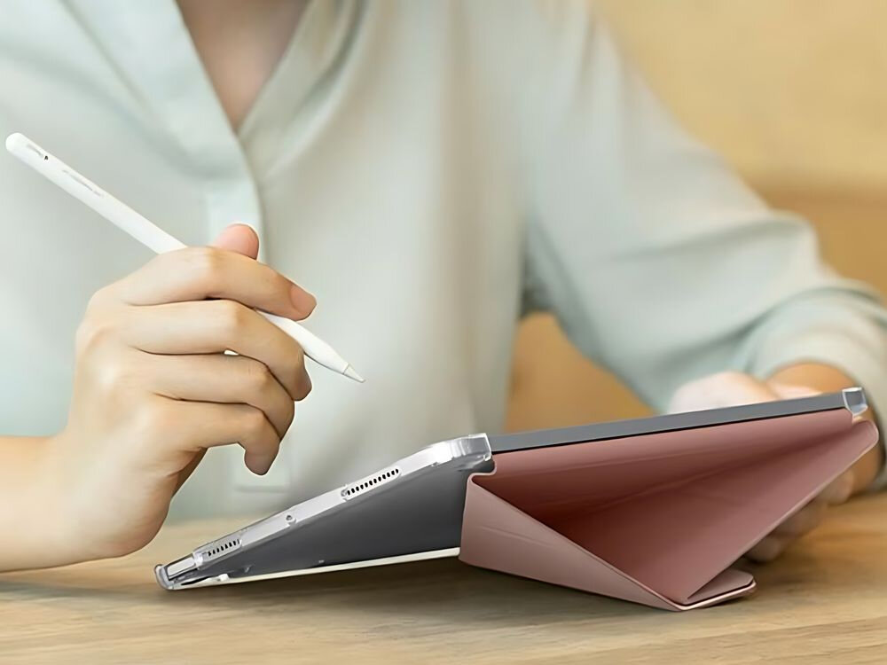 UNIQ Camden Click funkcję Y-fold iPada trzech różnych pozycjach orientacji pionowej oraz poziomej dostosować ustawienie