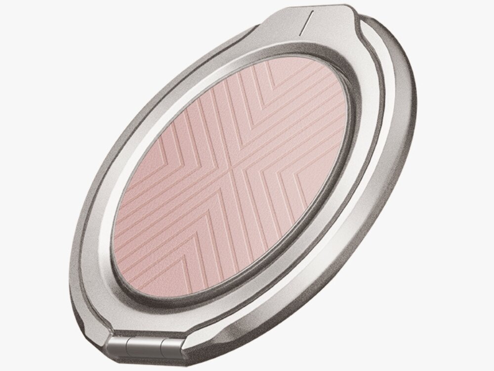 Uchwyt magnetyczny UNIQ GripFit 360 Magnetic Mount&Kickstand uchwyt na białym tle smartfon ergonomiczny kształt wspiera obsługę jedną ręką smukła forma