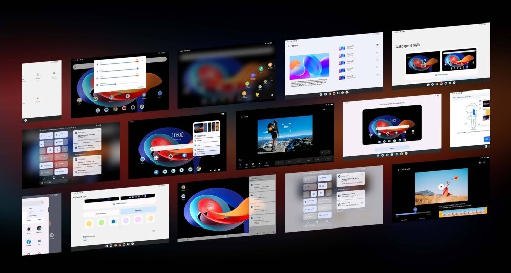 Tablet TCL Tab 10 Gen 2 10.36 czas pracy czas działania pojemność akumulator - tablet z ikonami/oknami