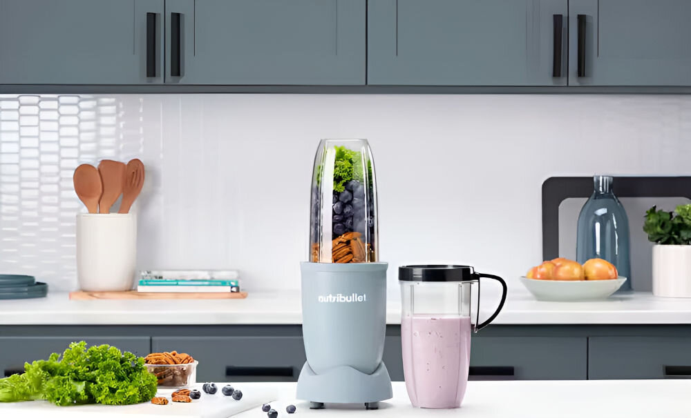 Blender personalny NUTRIBULLET Pro Mineral NB907MASL Szary efektywne blendowanie kuchnia blender pojemniki smoothie owoce