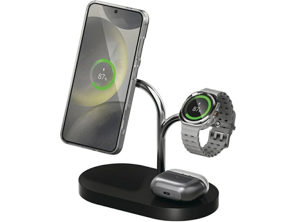 Bezprzewodowa ładowarka Samsung 3w1 czarna GP-PWU024