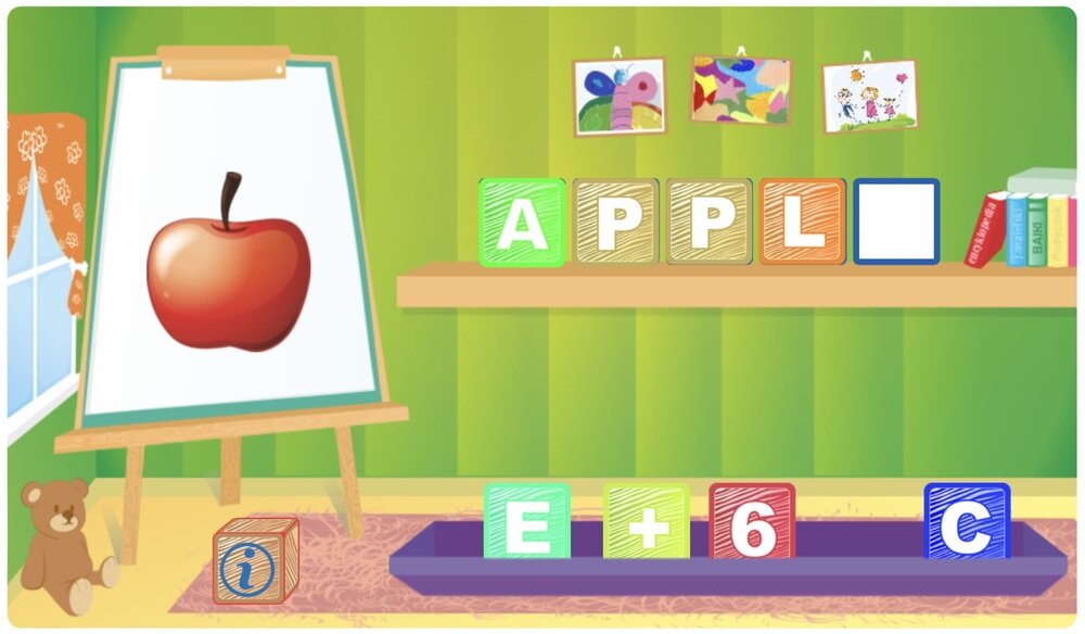 Tablet KIANO Alpha Kid screen z aplikacji