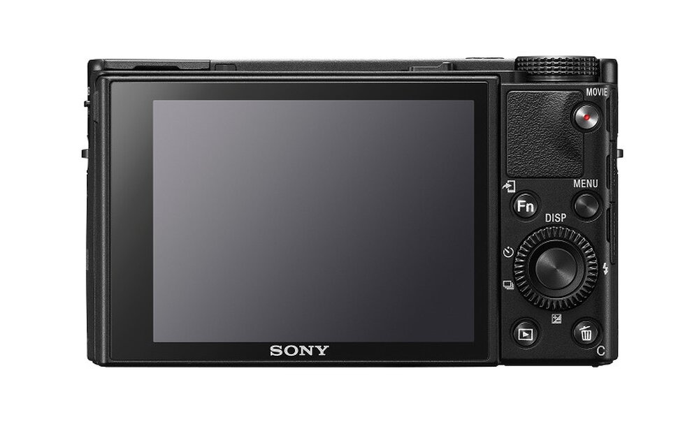 Aparat SONY DSC-RX100 M7 kadr na ekran