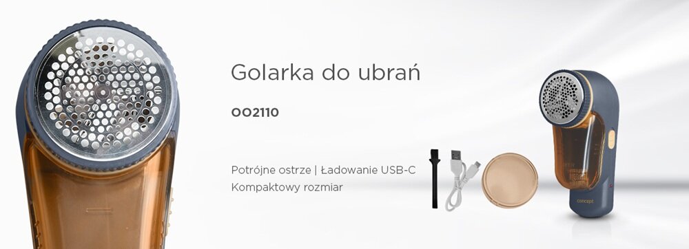 Golarka do ubrań CONCEPT OO2110 kv początek opisu