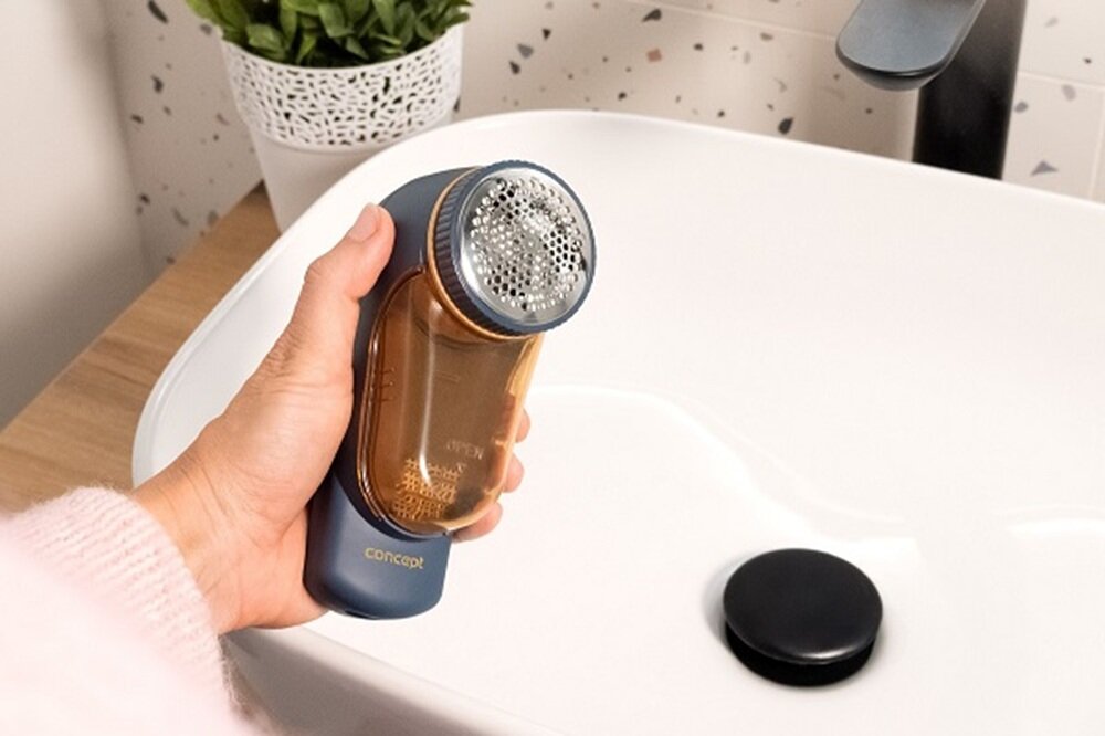 Golarka do ubrań CONCEPT OO2110 lekka konstrukcja, ergonomiczny wygląd, antypoślzgowa konstrukcja