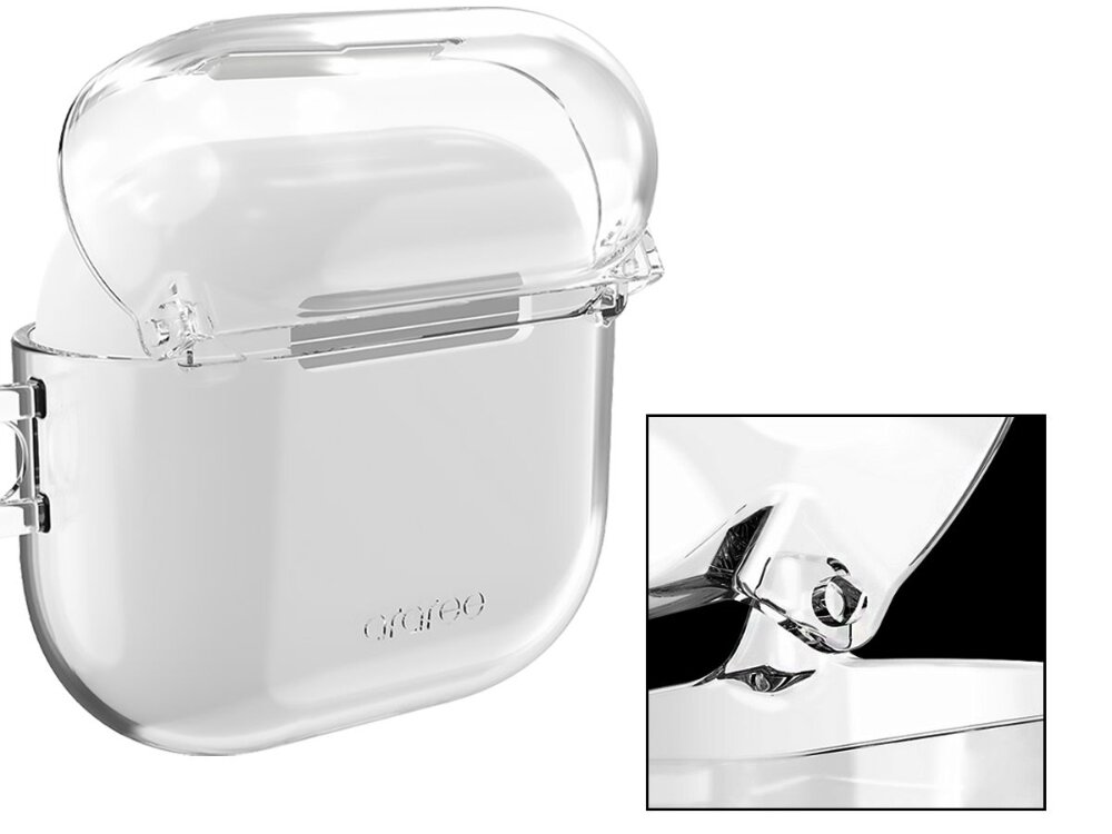 Etui na słuchawki Araree Nukin
            etui matowe wygląd przezroczysta forma design ochrona