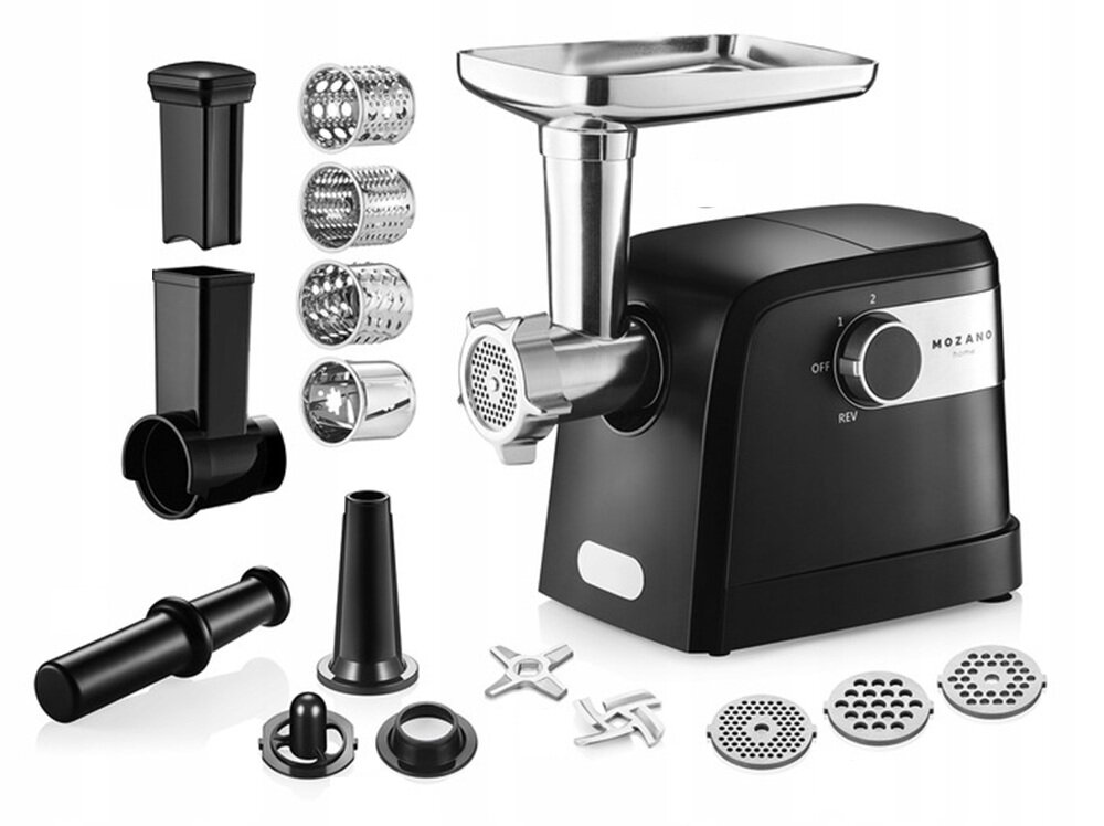 Maszynka do mięsa MOZANO Smash master 2000 nadziwearka do kiełbas, przystawka do kebbe, szybkie przygotowanie ciełbasy, oryginalne potrawy