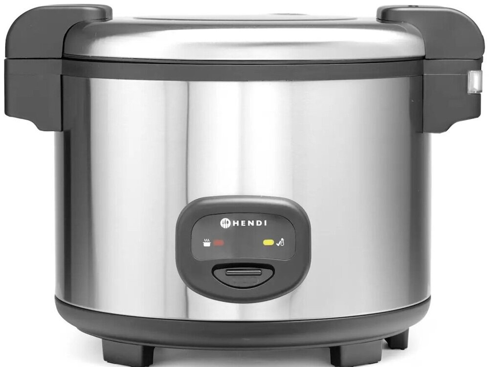 Ryżowar HENDI Profi Line 240403 niezawodny pomocnik, do ryżu i kaszy, tryb utrzymania ciepła