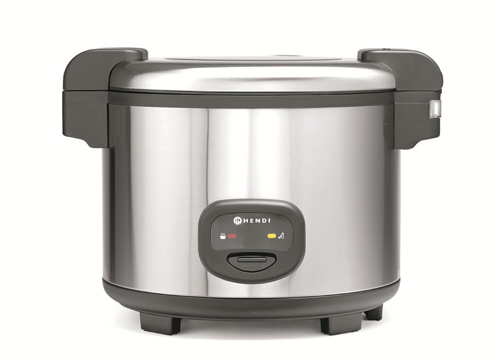Ryżowar HENDI Profi Line 240403 pojemność 5.4 l, zastosowanie w każdej kuchni, solidne wykonanie, duża wydajność, prosta obsługa