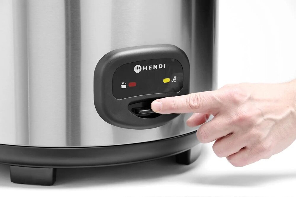 Ryżowar HENDI Profi Line 240403 prosta obsługa, bez pilnowania czasu, utrzymanie ciepła