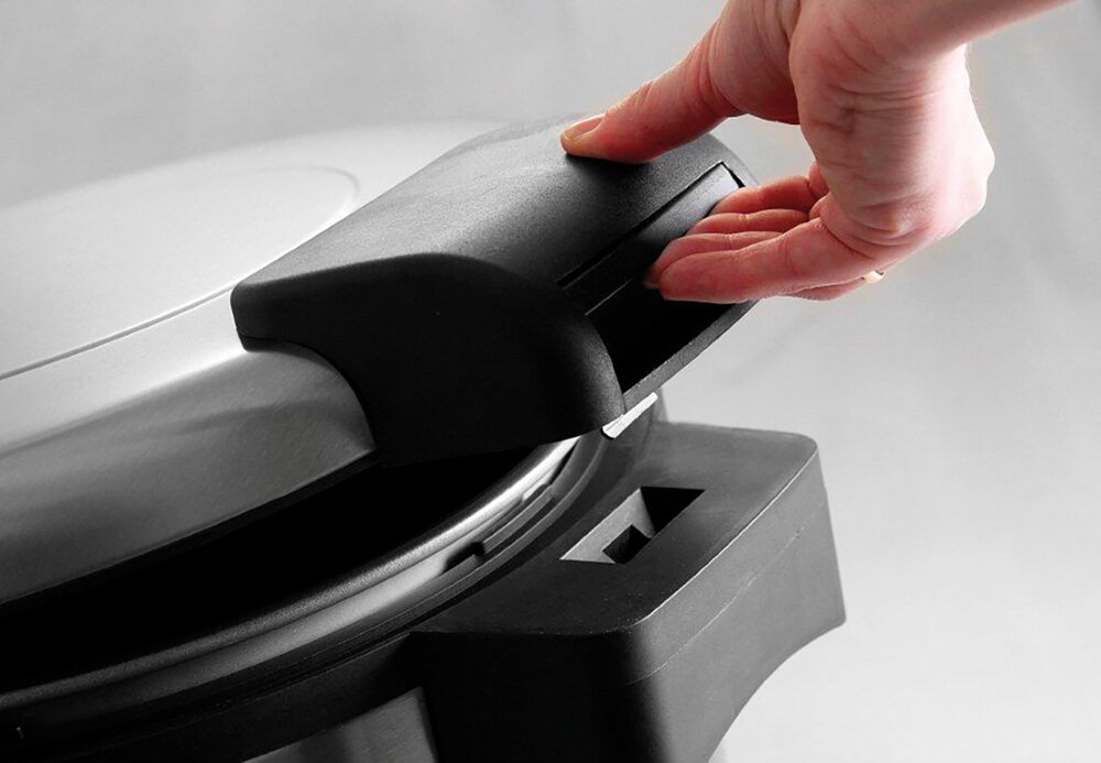 Ryżowar HENDI Profi Line 240403 uszczelka, zawór odpowietrzający, szybkie i szczelne zamknięcie, pojemnik na skropliny