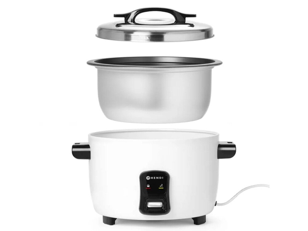 Ryżowar HENDI Kitchen Line 240458 wszechstronne urzadzenie, do każdej kuchni, zoptymalizowany czas gotowania