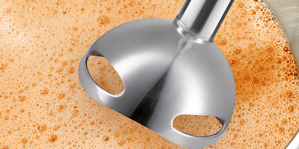 Blender BOSCH ErgoMixx MSM67170 zdjęcie lifestyle Technologia AntiSplash stopa miksująca z technologią AntiSplash  zup, sosów i koktajli
