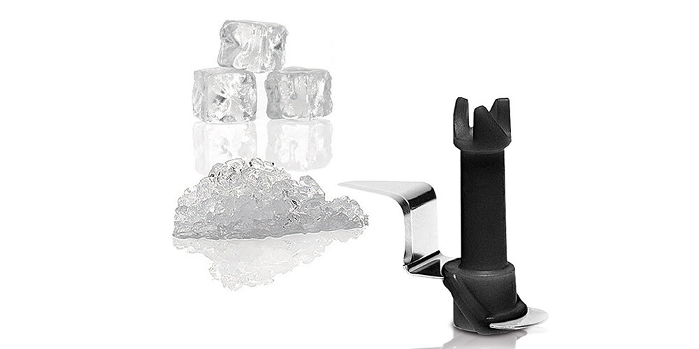 Blender BOSCH ErgoMixx MSM67170 zdjęcie lifestyle Kruszenie lodu Mini rozdrabniacz w ostrze ze stali szlachetnej chłodzące napoje, koktajle, desery i dodatki do potraw
