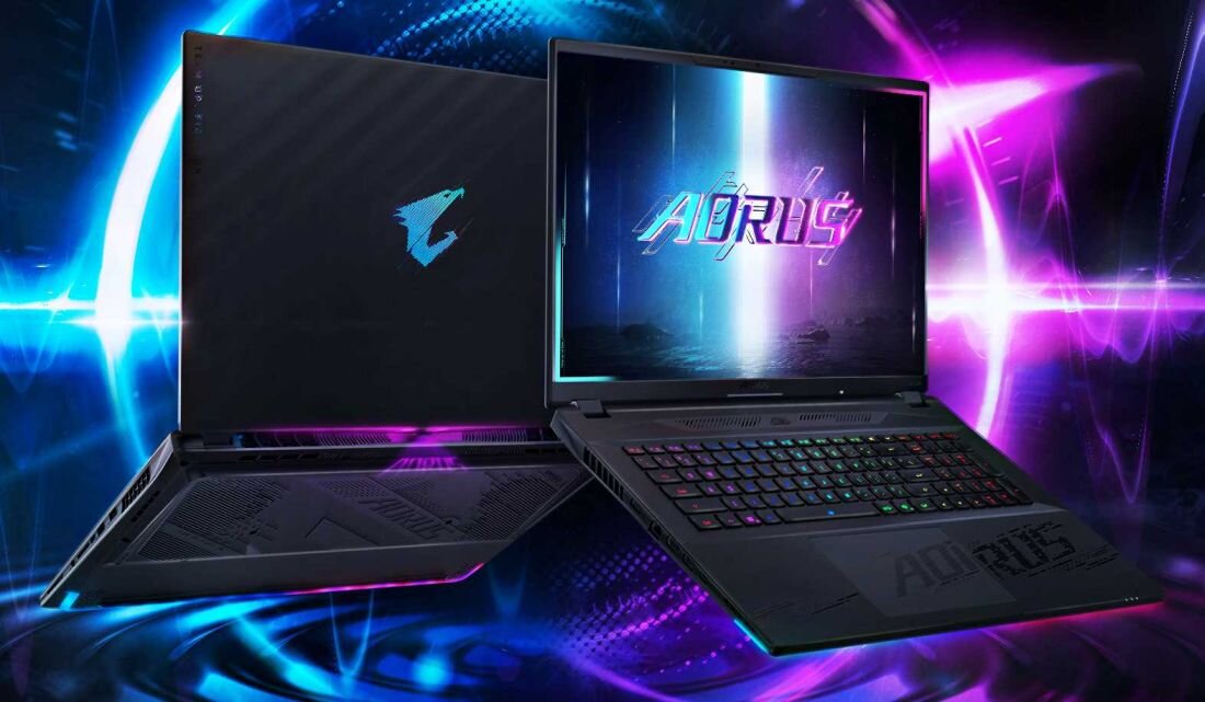 Laptop GIGABYTE Aorus Master 18 - Laptop gamingowy ASUS ROG Strix, dobry do intensywnej rozgrywki i zaawansowanych zadań graficznych.
