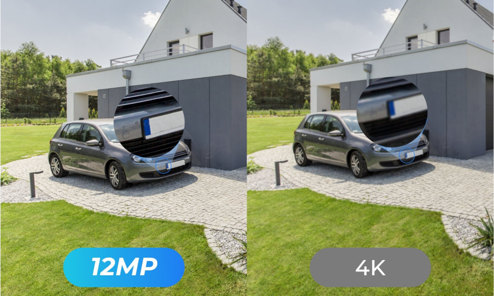 Kamera REOLINK P340 12 Mpix (4512 x 2512) 1/2.49 CMOS i jasnemu obiektywowi f=4.0mm; F=1.6 z filtrem kompresji H.265 wysoką jakość 20 klatek na sekundę
