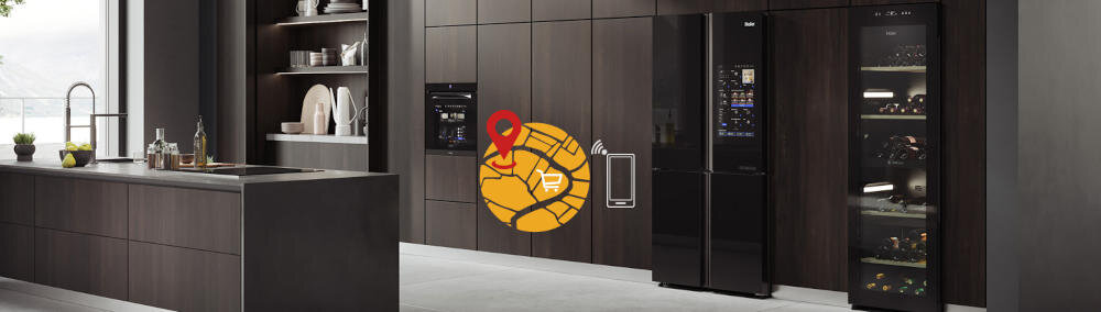 HAIER HCW9919FSGB sztuczna inteligencja aplikacja geolokalizacja