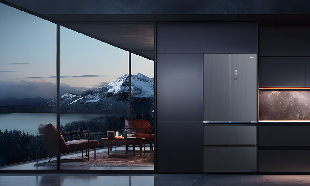 LODÓWKA MIDEA MDRF705BIE70