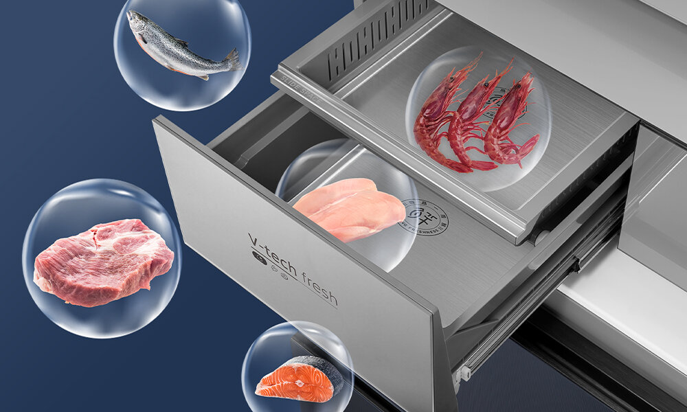 LODÓWKA MIDEA MDRF705BIE70