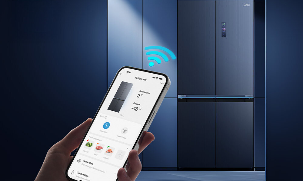 LODÓWKA MIDEA MDRM706BIE70