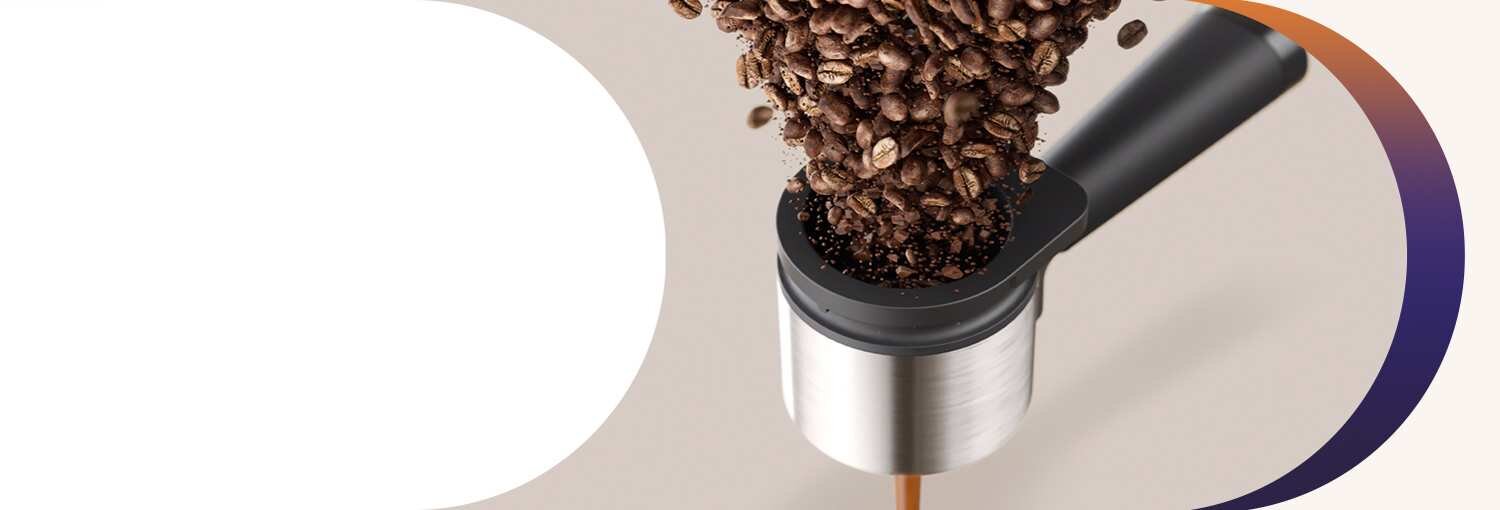 portafilter ekspresu Baristina z czarną rączką