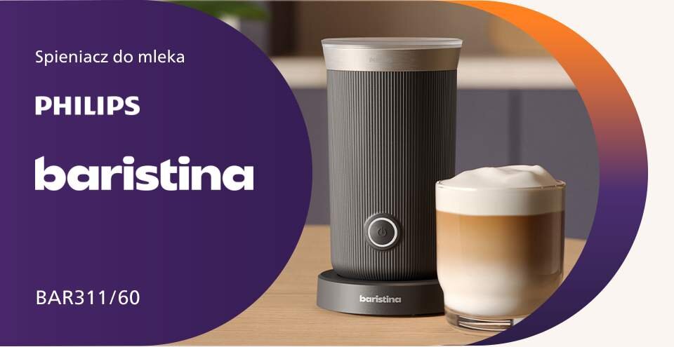 Philips Baristina spieniacz do mleka w sklepach Media Expert Philips Baristina spieniacz do mleka w sklepach Media Expert