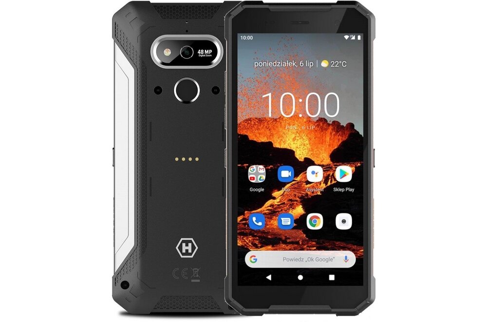 Smartfon MYPHONE Hammer Explorer Pro obudowa wytrzymałość ekran procesor bateria aparat rozdzielczość porty system wydajny ram pojemność sieć