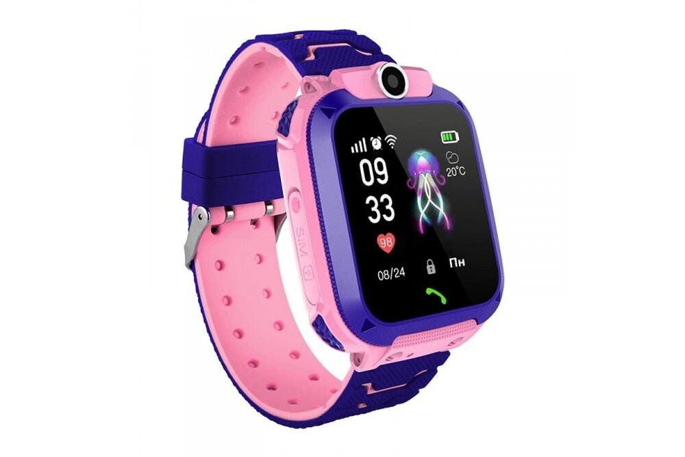 Smartwatch GOGPS K16S ekran bateria czujniki zdrowie sport pasek ładowanie pojemność rozdzielczość łączność sterowanie krew puls rozmowy smartfon aplikacja