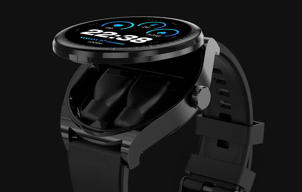smartwatch BLITZWOLF BW-HW1 chowane słuchawki