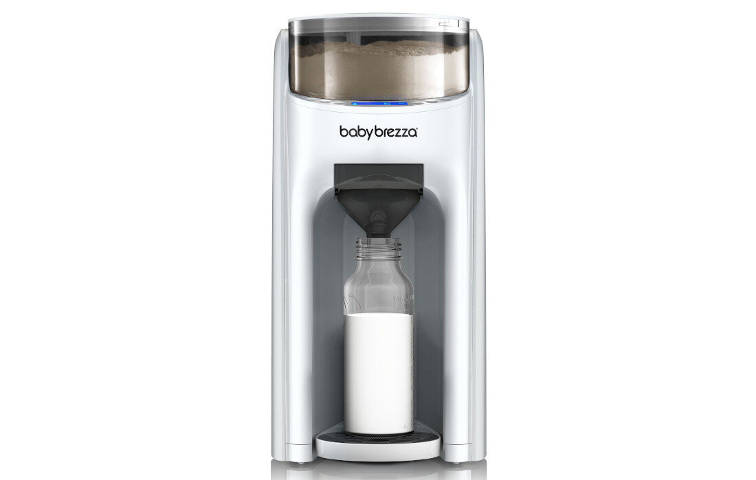 Ekspres do mleka BABY BREZZA Formula Pro Advanced All White Trzy ustawienia temperatury trzy ustawienia temperatury dostosowanie potrzeby temperatura pokojowa