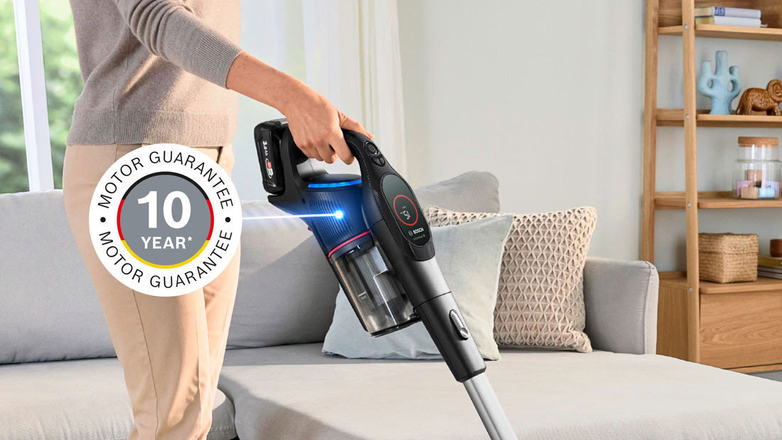 Odkurzacz BOSCH Unlimited 9 BSS931BHF Silnik TurboSpin Trzyfazowy silnik cyfrowy prędkość norma testy