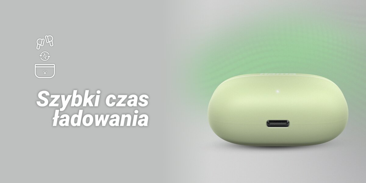 Słuchawki douszne HAMA Freedom Light II  czas pracy etui