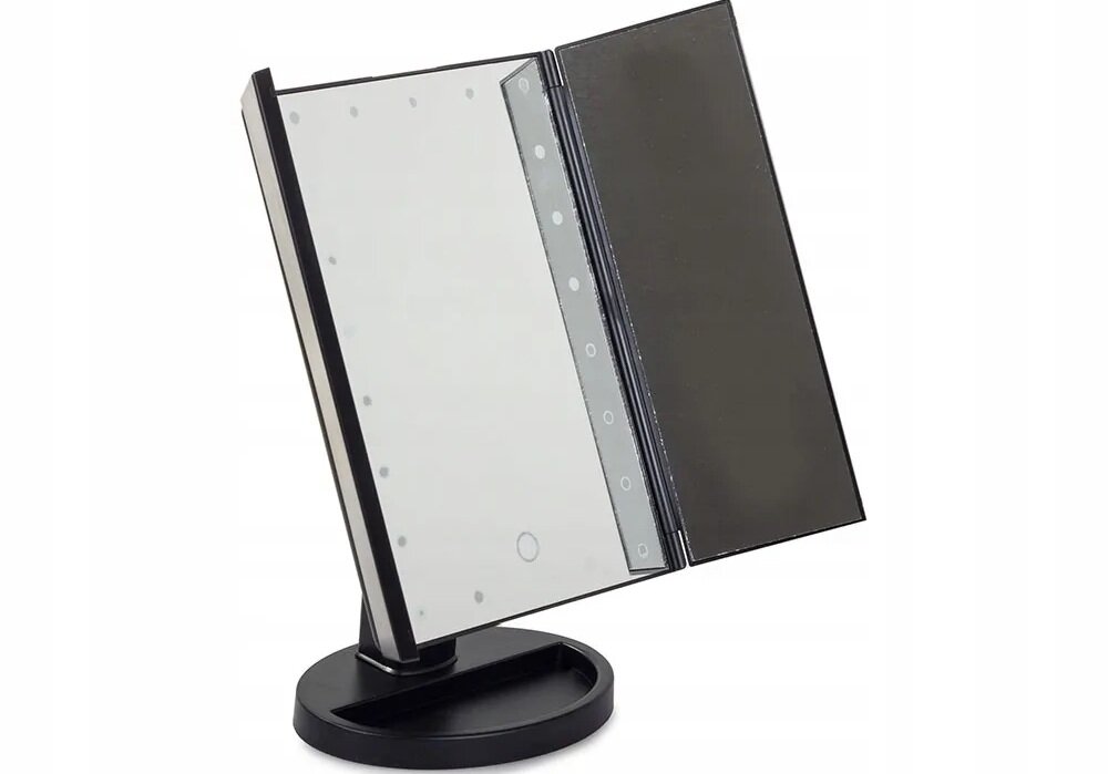 Lusterko kosmetyczne EXTRALINK EX.23803 dodatkowe lusterka, bez niedociągnięć, mniej czasu na poprawki