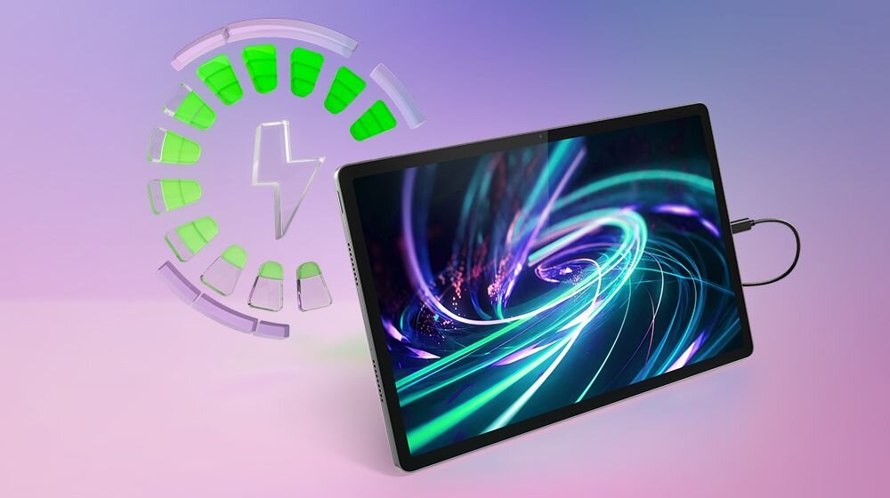 Tablet LENOVO IdeaTab Pro Matowy Ekran - praca czas dzialania, tresci, energia