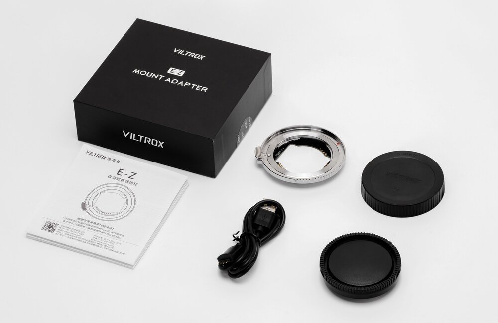 Adapter Viltrox E-Z mosiądz grubość  