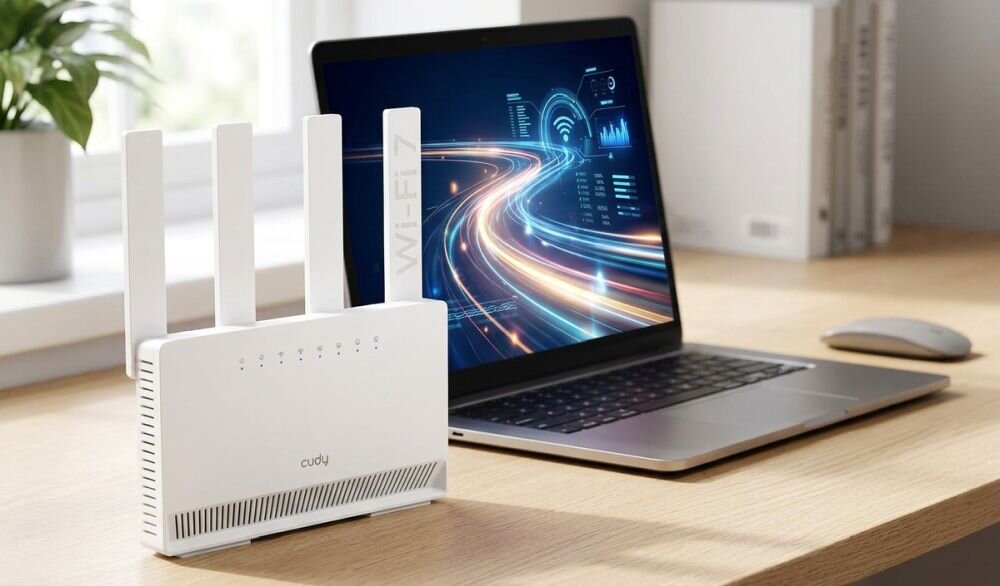 Router CUDY BE3600 WR3600E 2.4 / 5 GHz (DualBand).
