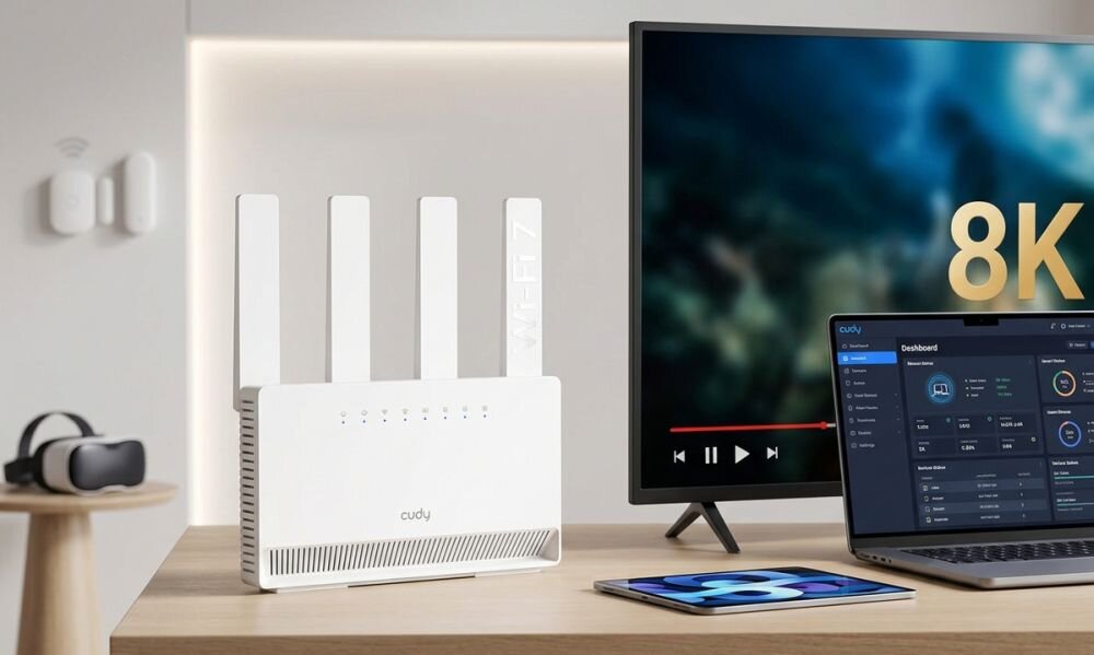 Router CUDY BE3600 WR3600E 2.4 / 5 GHz (DualBand).