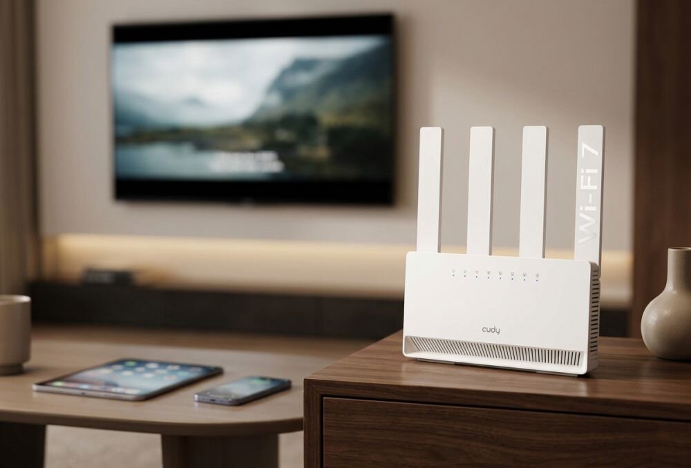 Router CUDY BE3600 WR3600E 2.4 / 5 GHz (DualBand).