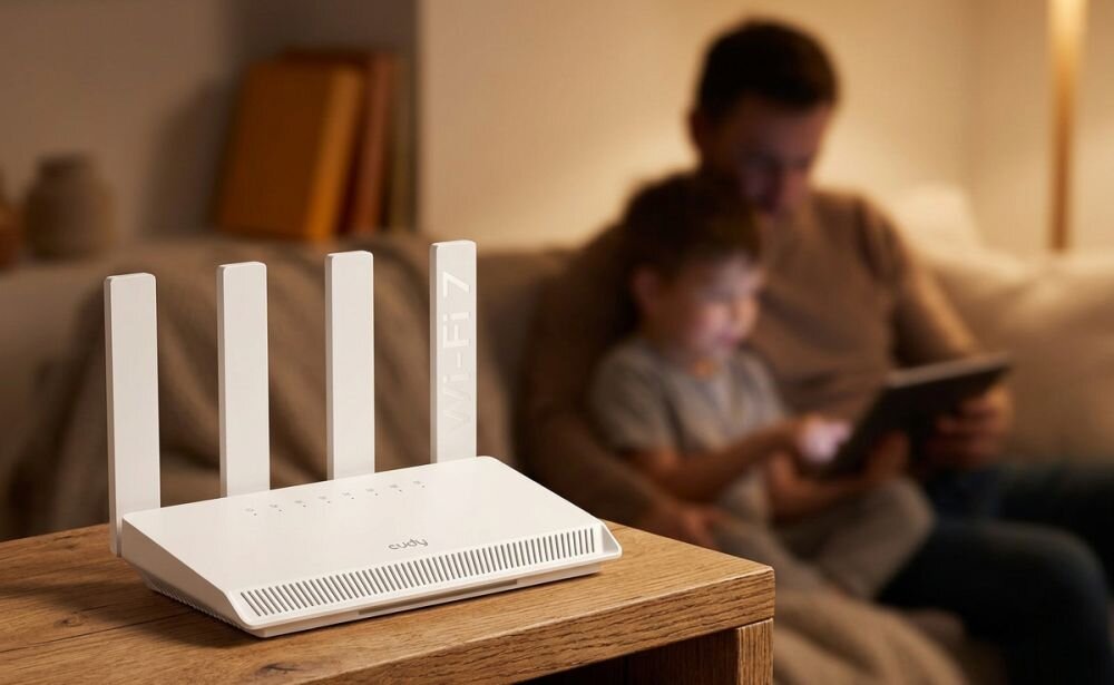 Router CUDY BE3600 WR3600E 2.4 / 5 GHz (DualBand).