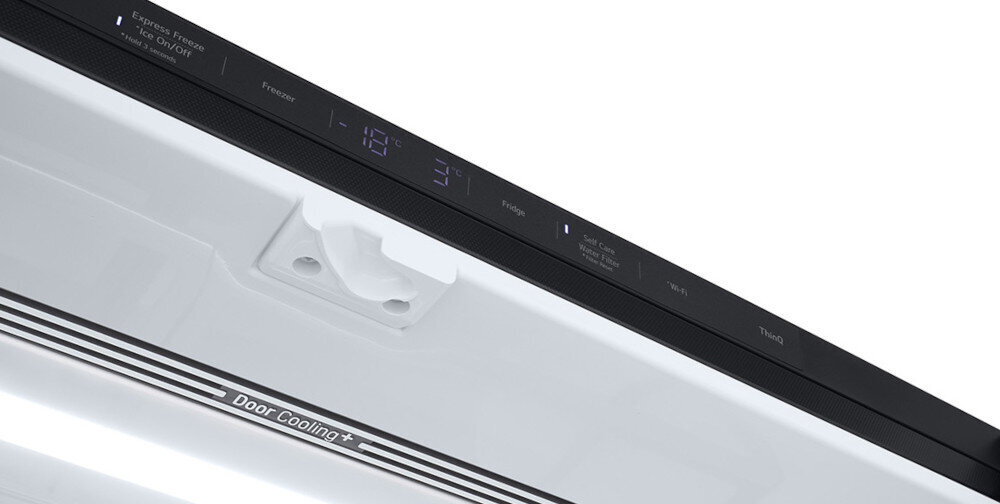 LODÓWKA LG GSXE90EVAD sterowanie elektroniczne panel ustawienia regulacja temperatury funkcje