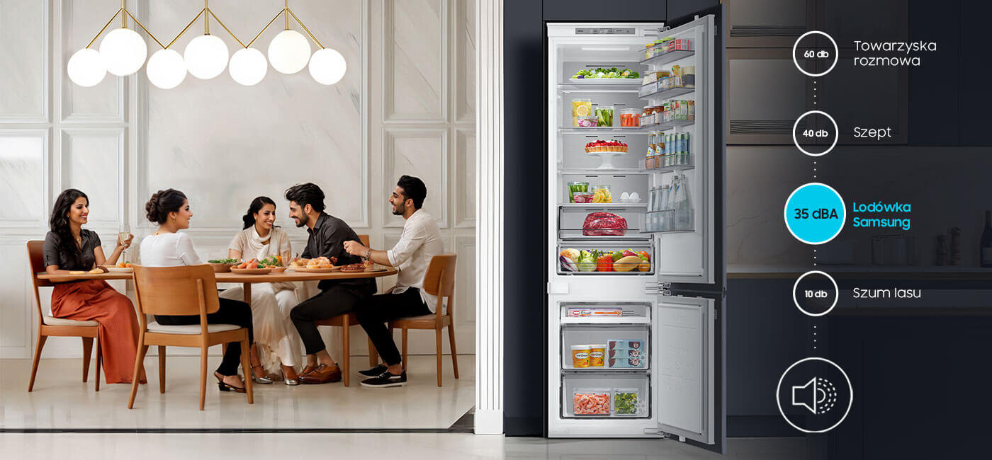 brb80f30bef0eo ciesz się cichą pracą lodówki