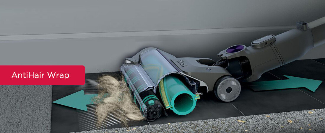 Odkurzacz SHARK PowerDetect IP1251EUT system Anti Hair Wrap Plus włosy owijanie rolki czyszczące