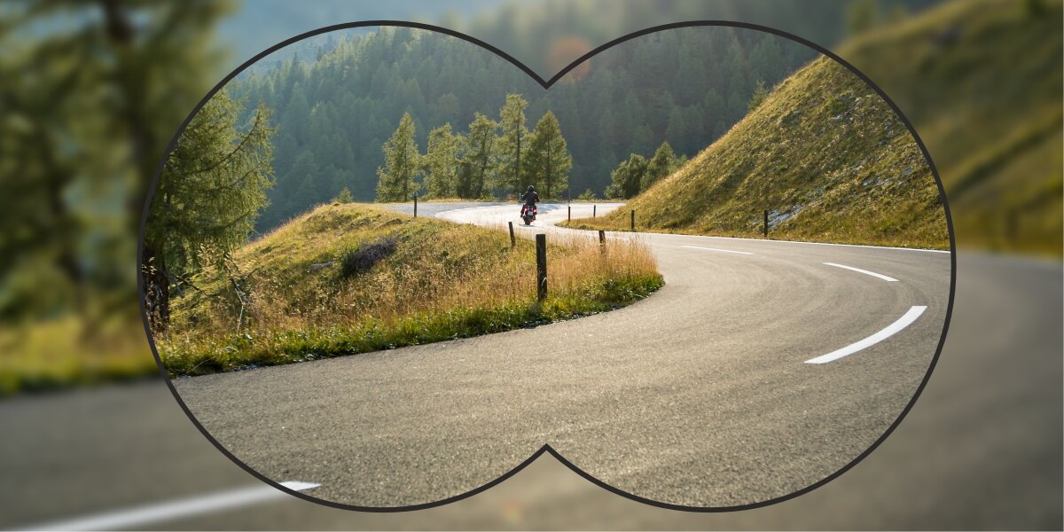 Lornetka CELESTRON UpClose G2 7x35 powiększenie widok drogi  