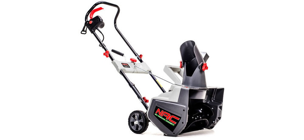 Odśnieżarka elektryczna NAC YT6601-02 najwyższej jakości sprzęt silnik elektryczny o mocy 2000 W kompaktowe wymiary lekka 12,6 kg