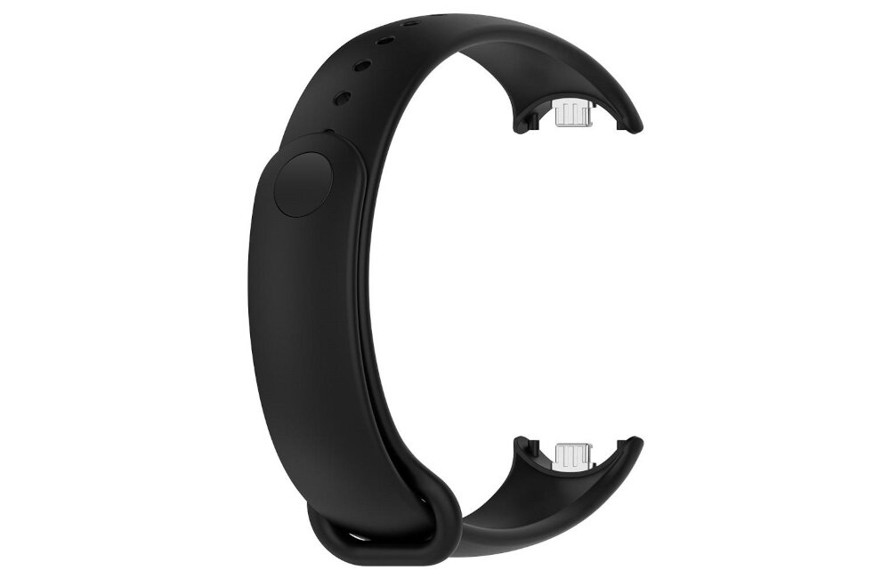 Pasek LUNA X00022 do Xiaomi Mi Band 8 - pasek na bialym tle opaska xiaomi silikon