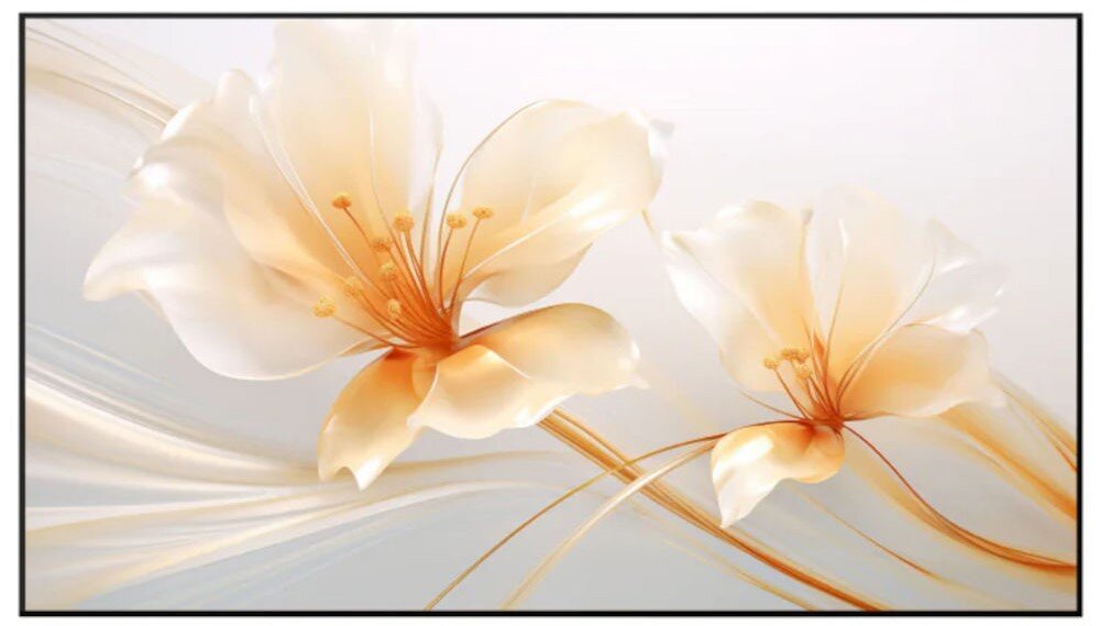 Ekran projekcyjny XGIMI UST ALR 100 cali aluminiowa rama PET montaż ściennym, ekran projekcyjny od frontu na białym tle