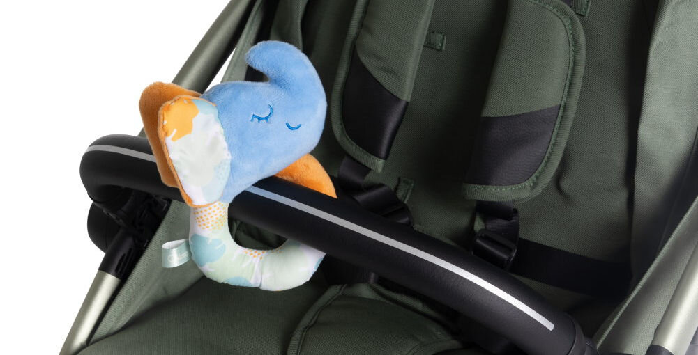 Grzechotka CHICCO Sense & Focus Słonik 00012206000000
rozwój poprzez zabawę, grzechotka przypięta do wózka